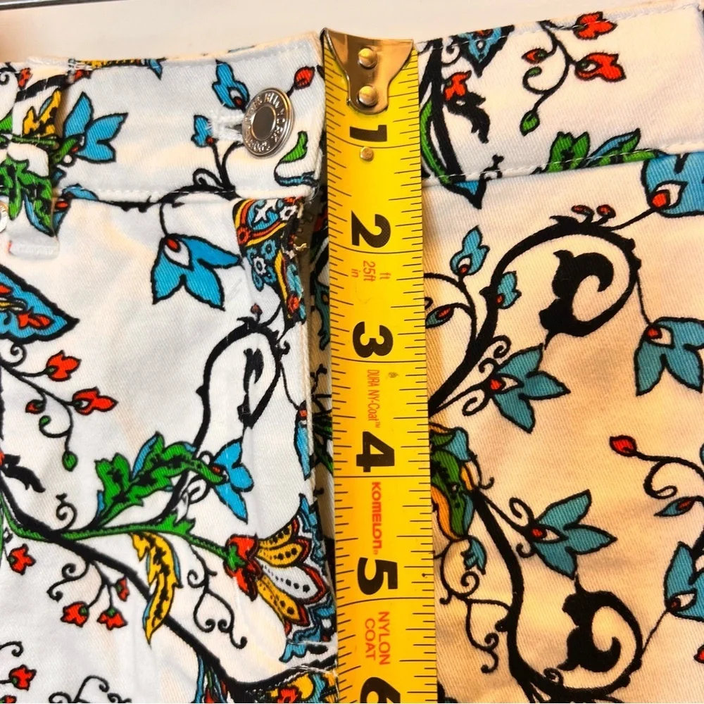 Jones Sport Skirt 4 Straight Knee Length Artsy to Wear Pocket Cottage Coastal